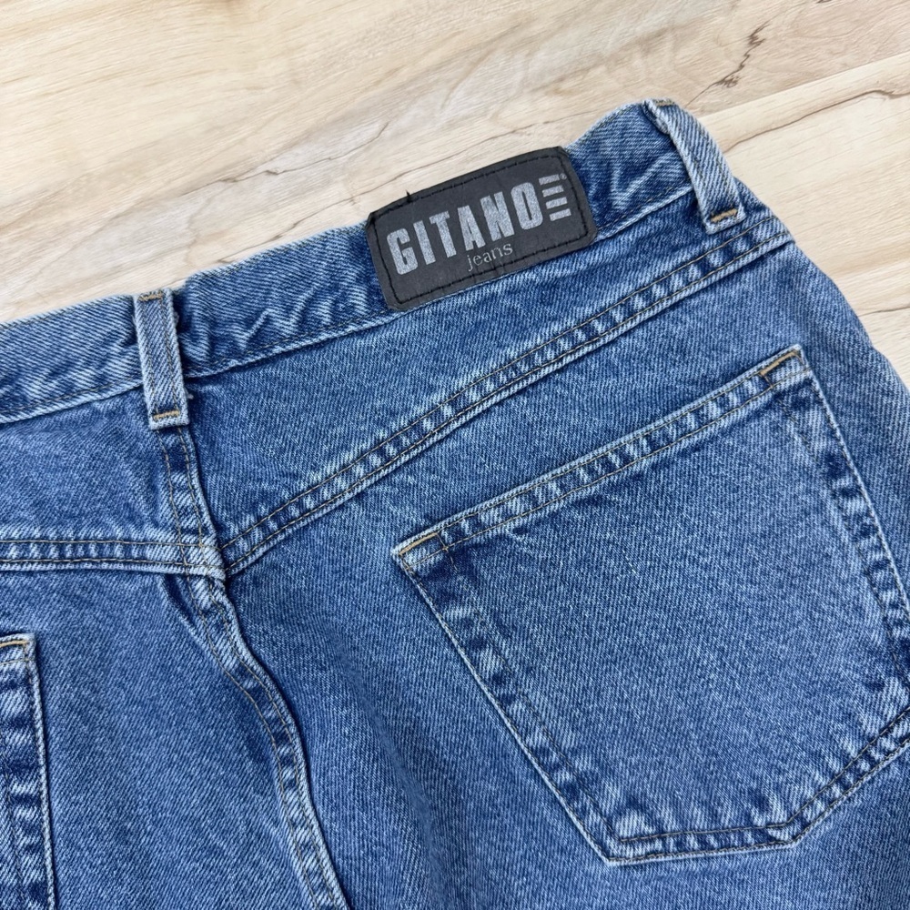 Gitano 1980’s Vintage Mom Jeans Medium Wash Sz 14 100% cotton